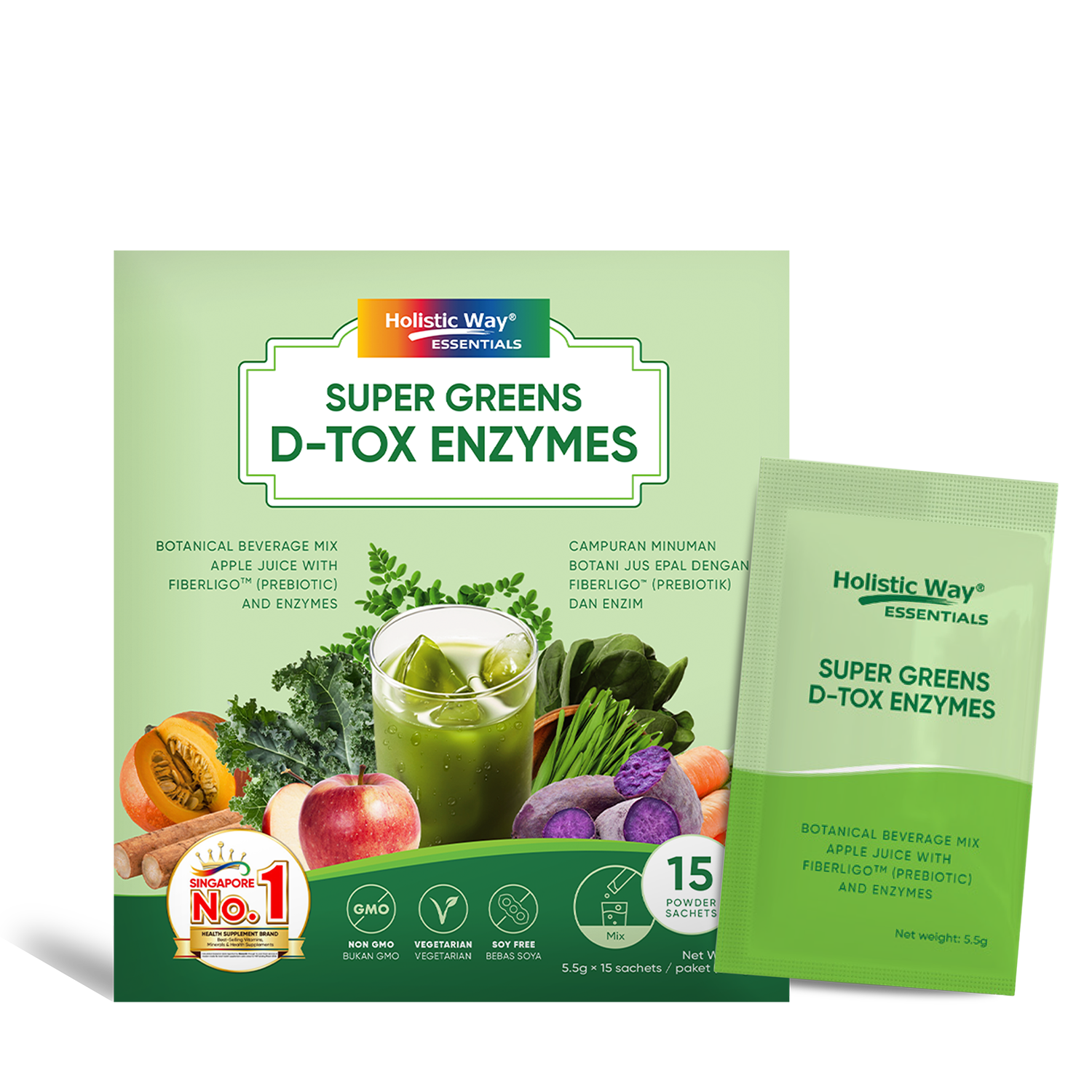 Super Greens D-tox Enzymes