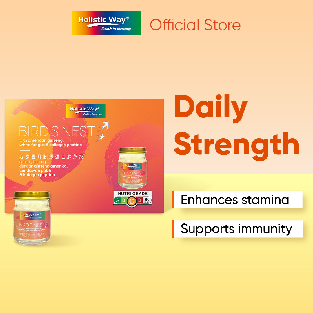 Bird's Nest with American Ginseng, White Fungus and Collagen Peptide