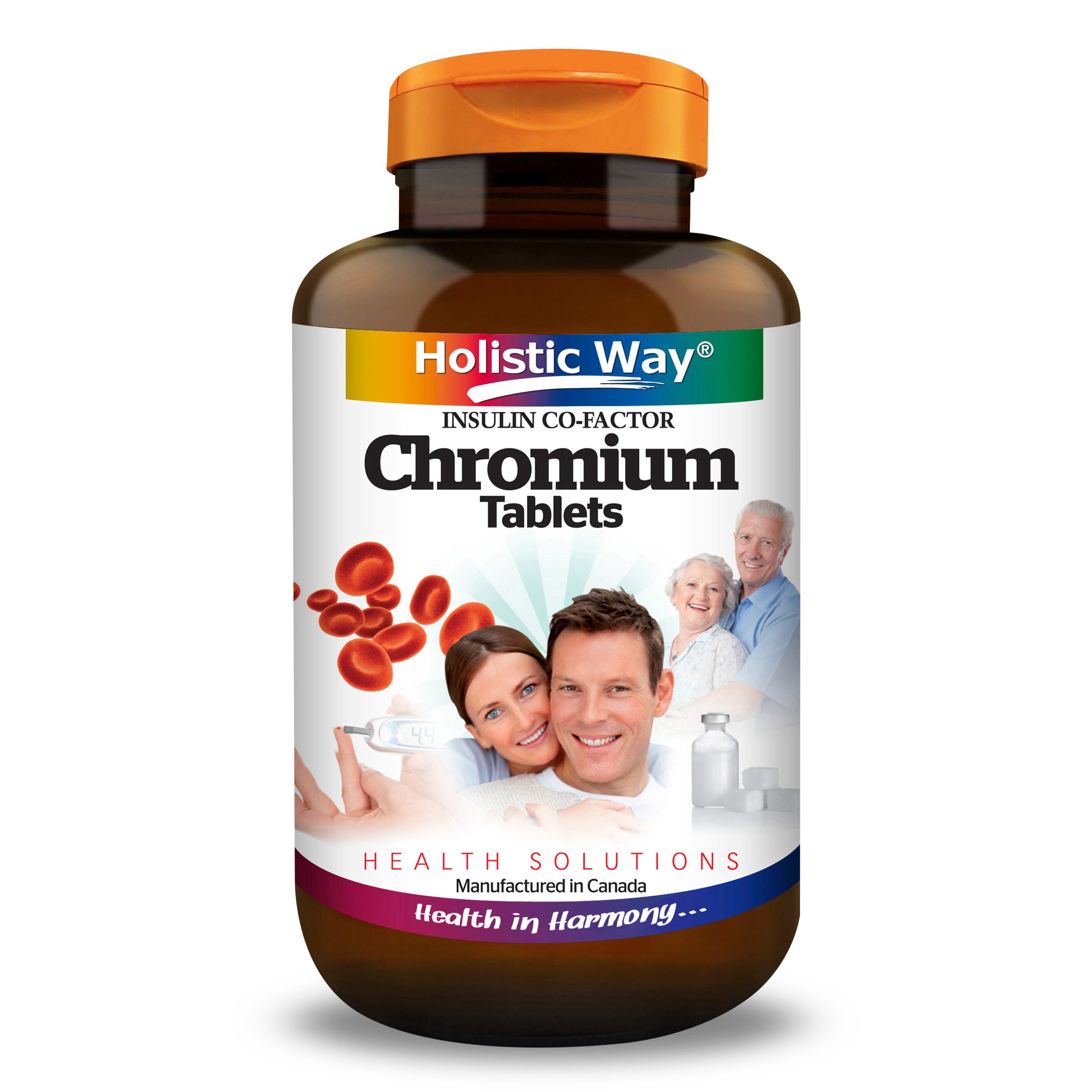 Holistic Way Chromium Tablets (100 Tablets)
